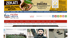 Desktop Screenshot of fetihmedya.com